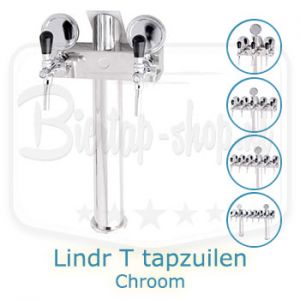 Lindr T tapzuil RVS uitvoering assortiment