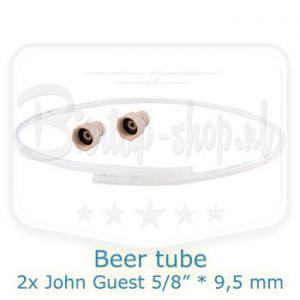 9.5mm beer tube with 2x 5/8