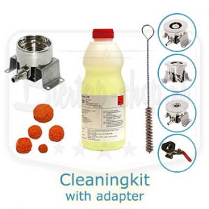 Cleaningkit with adapter of choice