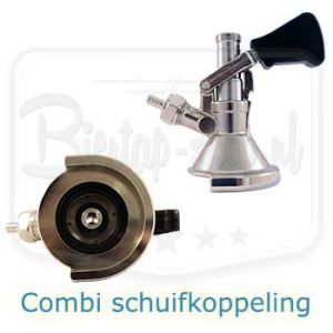 Lindr bierfustkoppeling combischuif