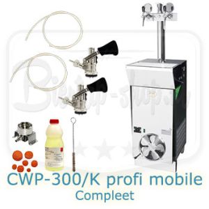 Mobiele biertap CWP 300/K profi mobile compleet