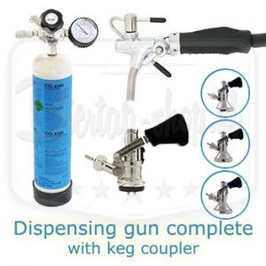 Dispensing gun complete assortment