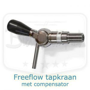 Freeflow tapkraan met compensator