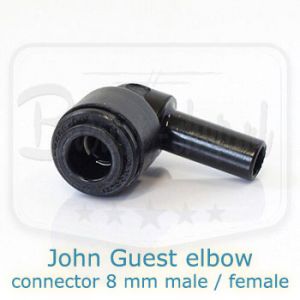 John Guest Elbow connector 8 mm male / female