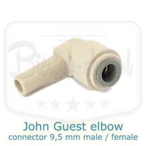 John Guest connector 9.5mm male-female