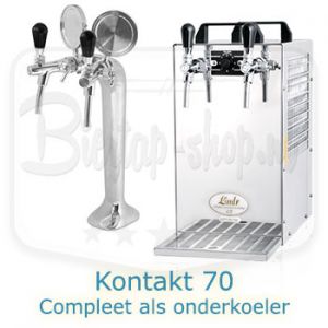 Lindr KOntakt 70 2-taps droogkoeler compleet als onderkoeler