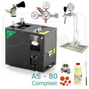 Lindr AS-80 Greenline waterbadkoeler complete set