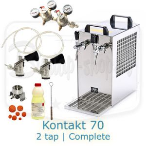 Lindr Kontakt 70 2-taps beercooler complete