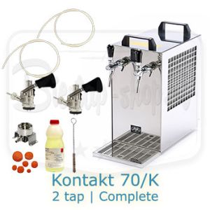 Lindr Kontankt 70/K 2-taps beercooler complete