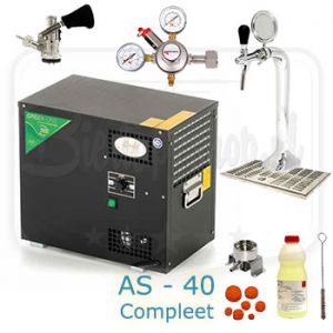 Lindr AS-40 waterbadkoeler complete set