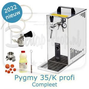 Pygmy 35/K profi biertap compleet met tapset