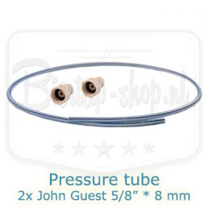 pressure tube with 2x 5/8