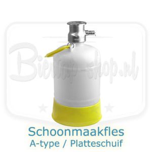 Schoonmaakfles voor reinigen biertap A-type