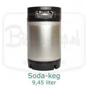 Soda-keg 9.45 liter pressurized keg