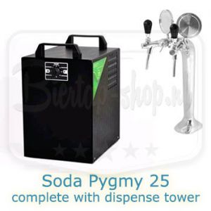 Soda Pygmy 25 complete with dispense tower