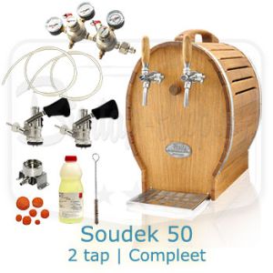 Soudek 50 biertap droogkoeler complete set