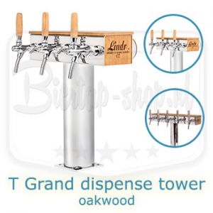 T grand dispense tower Oakwood assorti