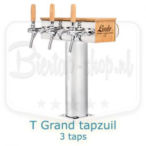 Lindr T-grand tapzuil 3 taps eikenhout