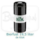 19,5 liter de Klok bierfust