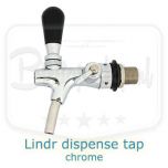 Lindr dispense tap chrome