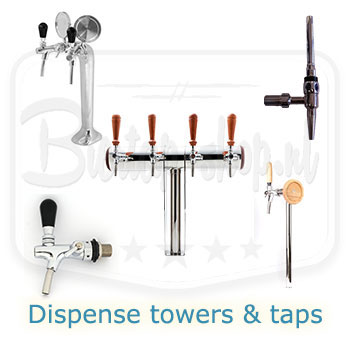Beer dispense towers