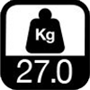 27.0 kg