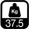 37.5 kg